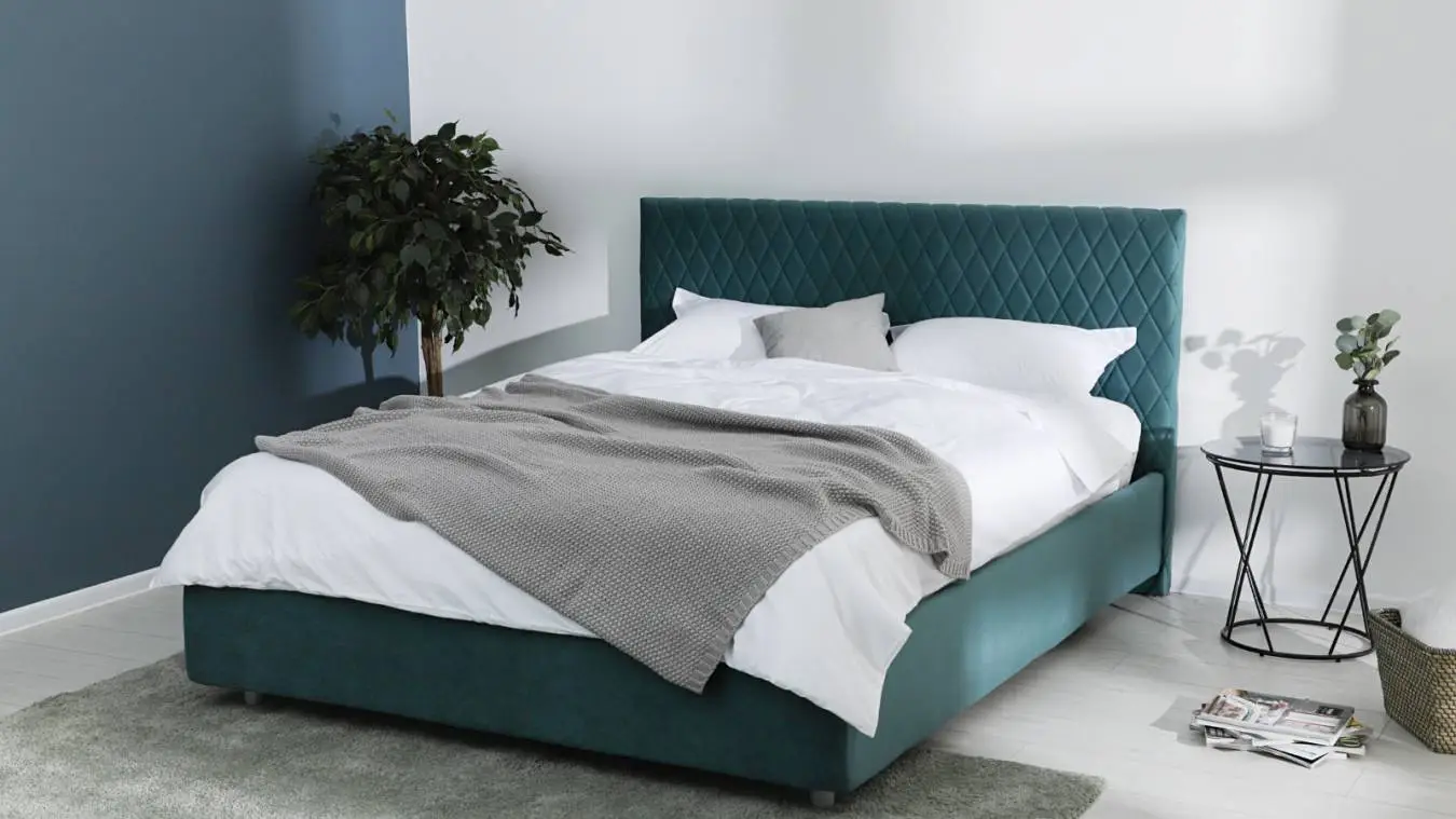 Мягкая кровать Gwen Grand с изголовьем Askona фото - 1 - большое изображение