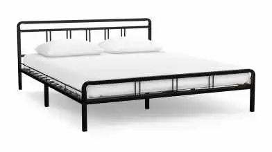 Металлическая кровать Avinon, цвет черный в спальню Askona фотография товара - 2 - превью